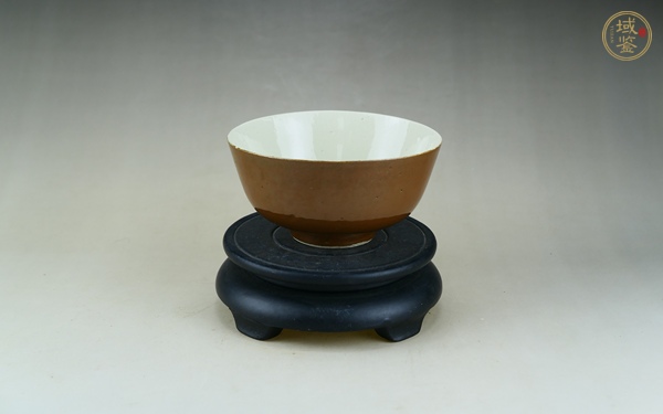 古玩陶瓷紫金釉蓮子碗真品鑒賞圖