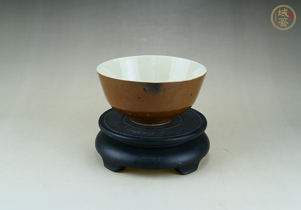 古玩陶瓷紫金釉蓮子碗真品鑒賞圖