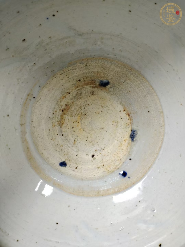 古玩陶瓷霽藍釉洗式香爐真品鑒賞圖