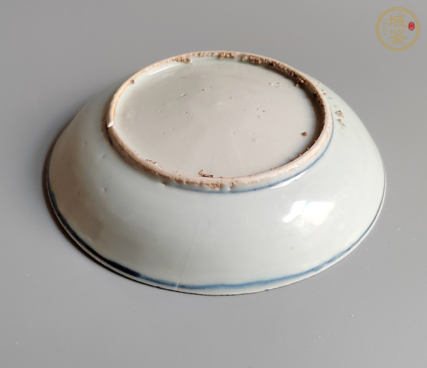 古玩陶瓷青花螭龍紋盤真品鑒賞圖