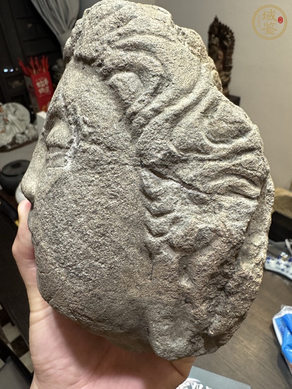 古玩雜項石雕佛像真品鑒賞圖