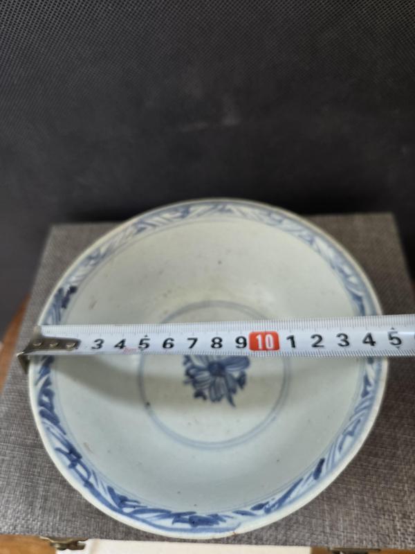 古玩陶瓷眀永樂花卉紋青花碗拍賣，當(dāng)前價格3999元