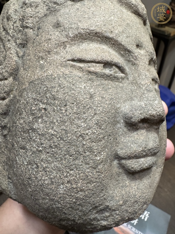 古玩雜項石雕佛像真品鑒賞圖