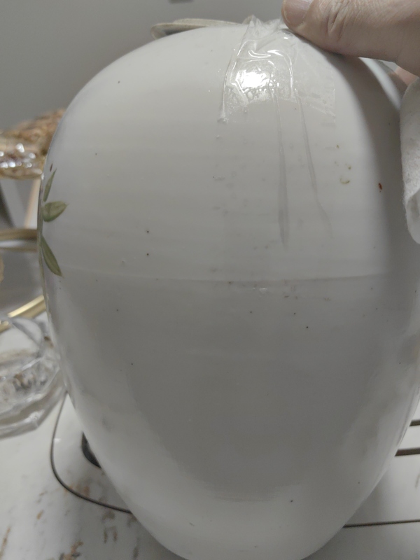 古玩陶瓷粉彩花鳥紋蓋罐拍賣，當前價格1000元