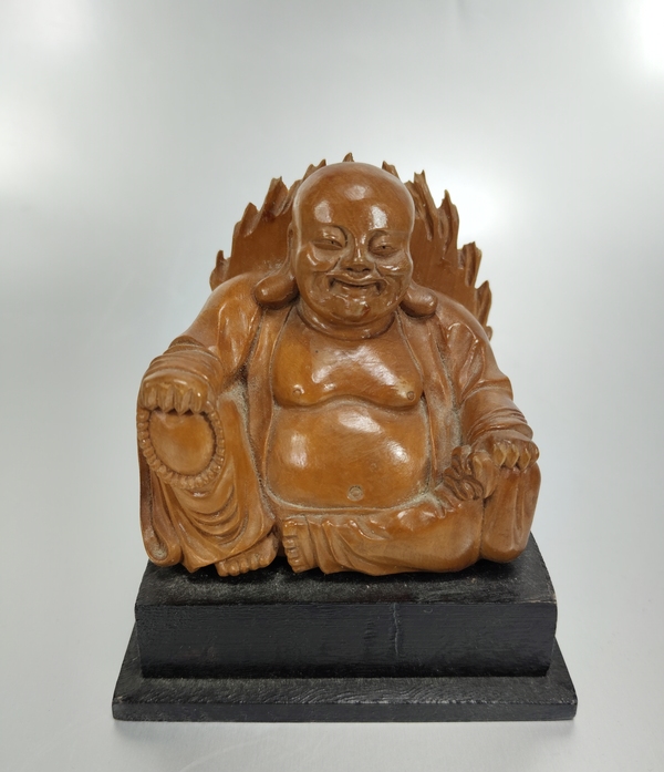 古玩轉賣木雕造像拍賣，當前價格386元