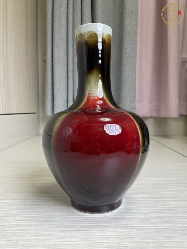 古玩創匯官窯真品 三陽開泰大賞瓶真品鑒賞圖