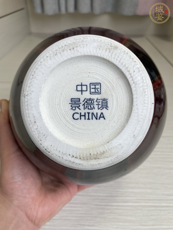 古玩陶瓷創匯官窯真品 三陽開泰大賞瓶真品鑒賞圖