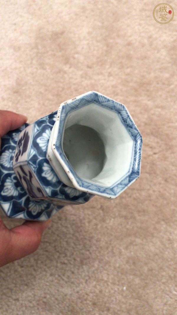 古玩陶瓷青花瓶真品鑒賞圖