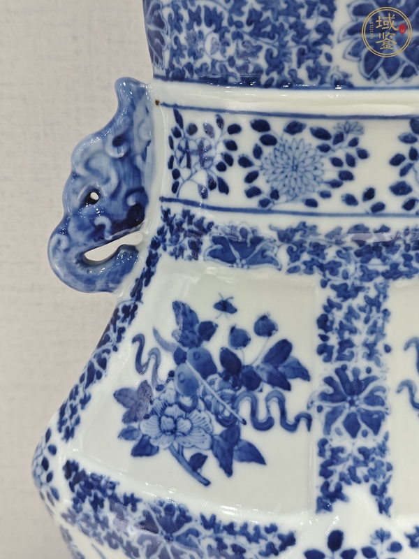 古玩陶瓷青花瓶真品鑒賞圖
