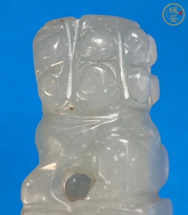 古玩玉器岫玉雕“獸鈕印”真品鑒賞圖