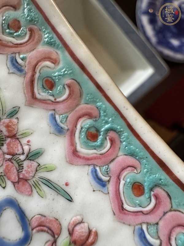 古玩陶瓷佛家八寶粉彩貢碗真品鑒賞圖