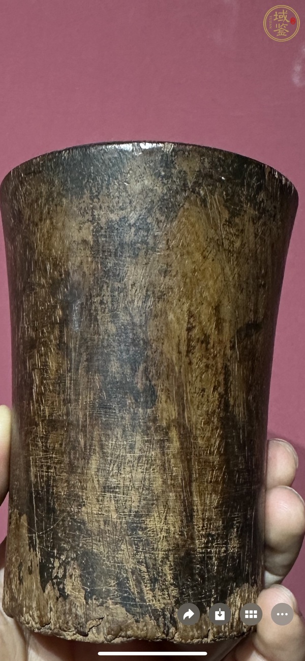 古玩雜項筆筒真品鑒賞圖