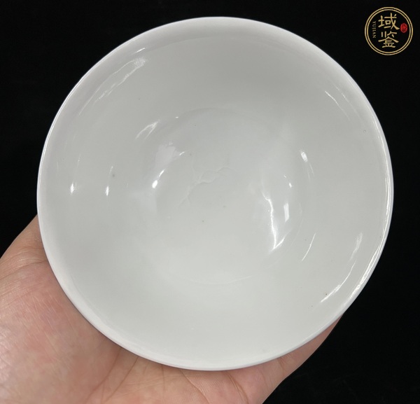 古玩陶瓷粉彩萬壽無疆茶碗真品鑒賞圖