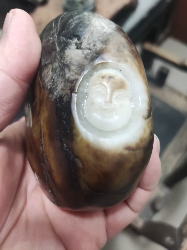 古玩玉器俄料和田籽料把件拍賣，當前價格10元