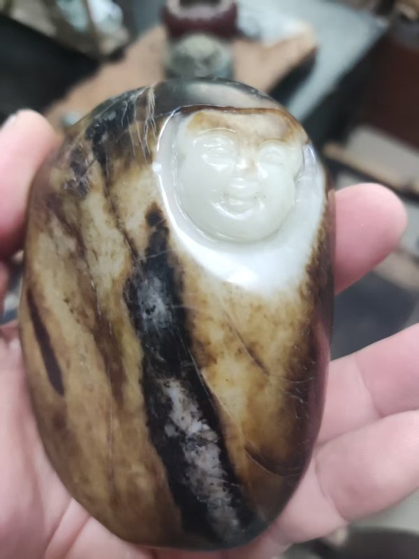 古玩玉器俄料和田籽料把件拍賣，當前價格10元