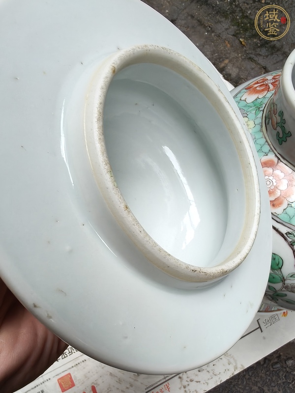 古玩陶瓷五彩將軍罐真品鑒賞圖