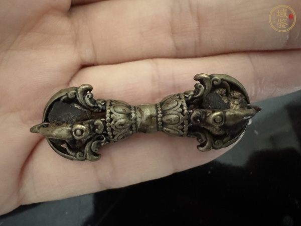 古玩銅器金剛杵真品鑒賞圖