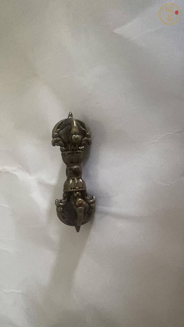 古玩銅器金剛杵真品鑒賞圖