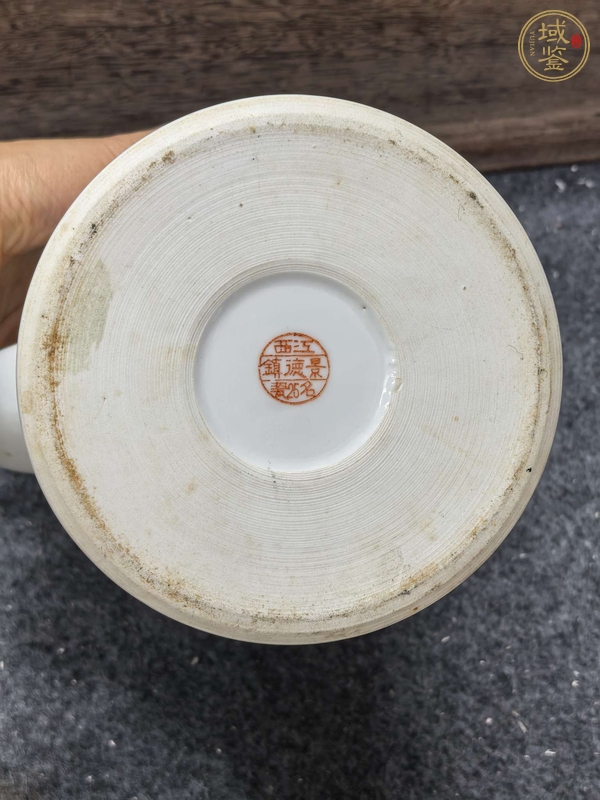 古玩陶瓷仕女紋提梁壺真品鑒賞圖