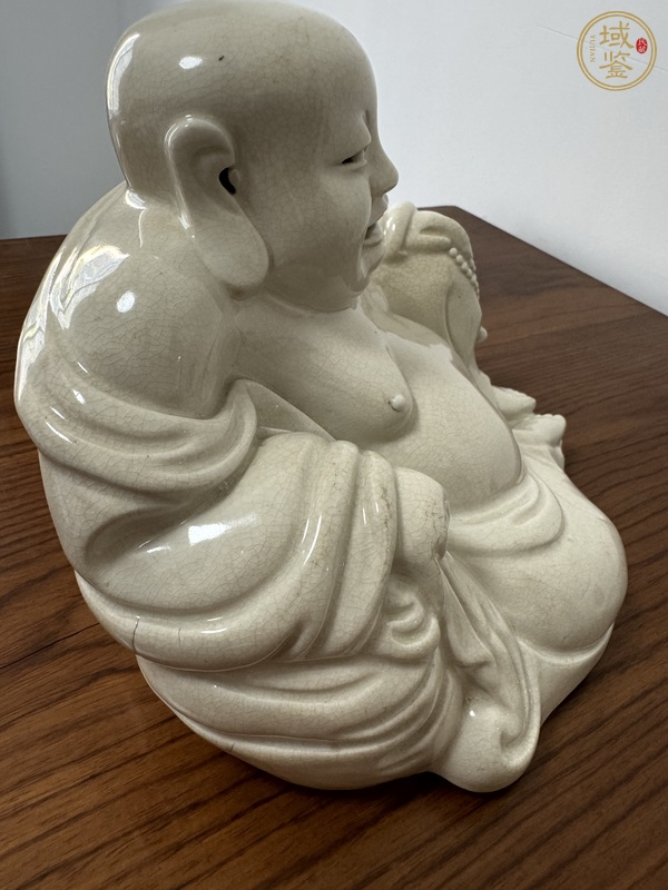 古玩陶瓷漳州窯彌勒佛真品鑒賞圖
