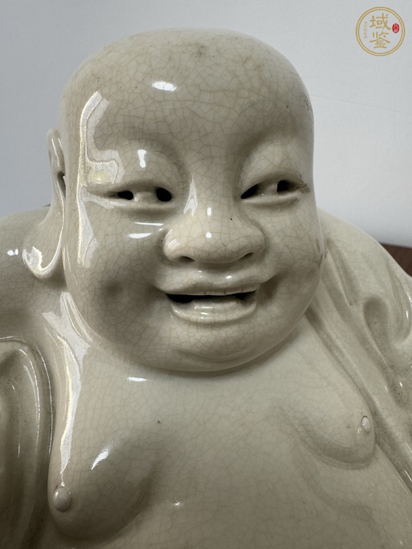 古玩陶瓷漳州窯彌勒佛真品鑒賞圖