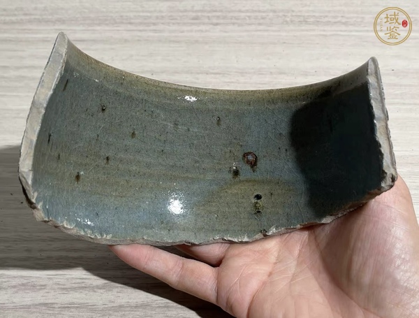 古玩陶瓷鈞窯瓷片真品鑒賞圖