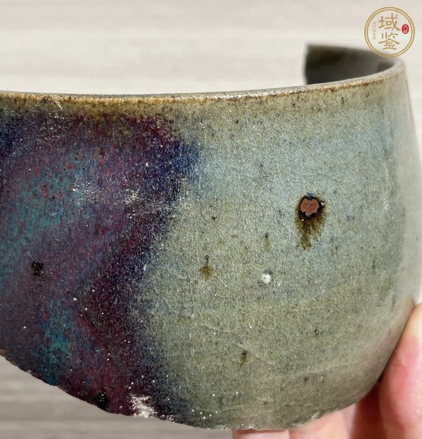 古玩陶瓷鈞窯瓷片真品鑒賞圖