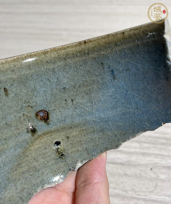 古玩陶瓷鈞窯瓷片真品鑒賞圖