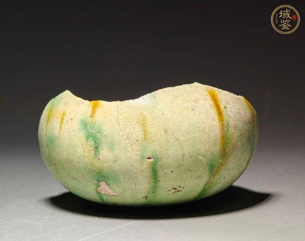 古玩陶瓷三彩標本真品鑒賞圖