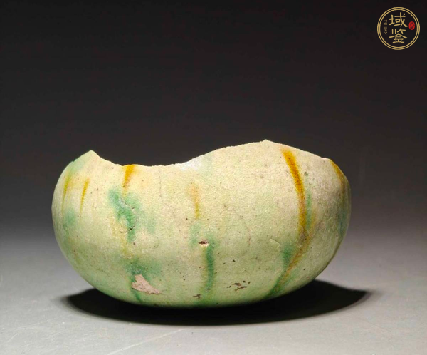 古玩陶瓷三彩標本真品鑒賞圖