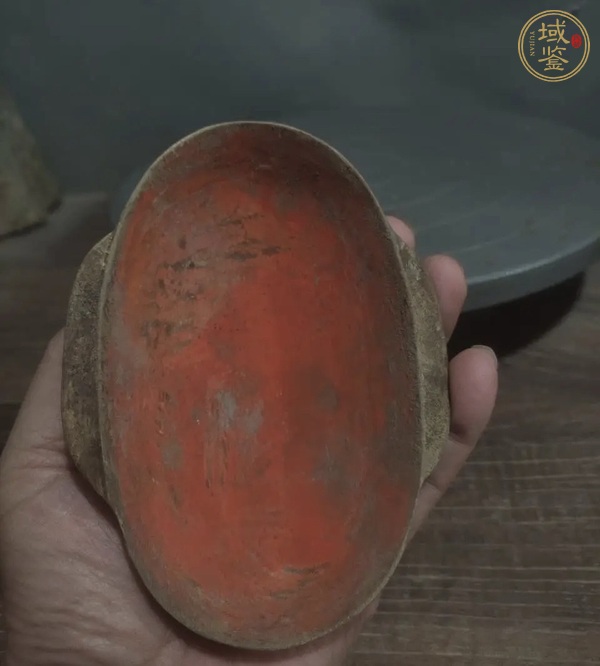 古玩陶瓷漢代耳杯真品鑒賞圖