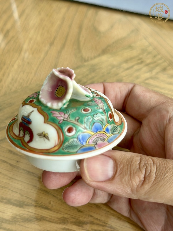 古玩陶瓷人物紋蓋罐真品鑒賞圖