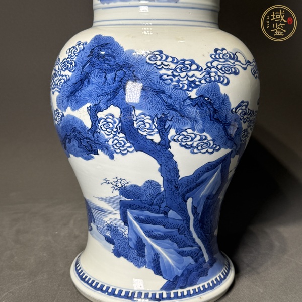 古玩陶瓷青花鳳尾尊真品鑒賞圖