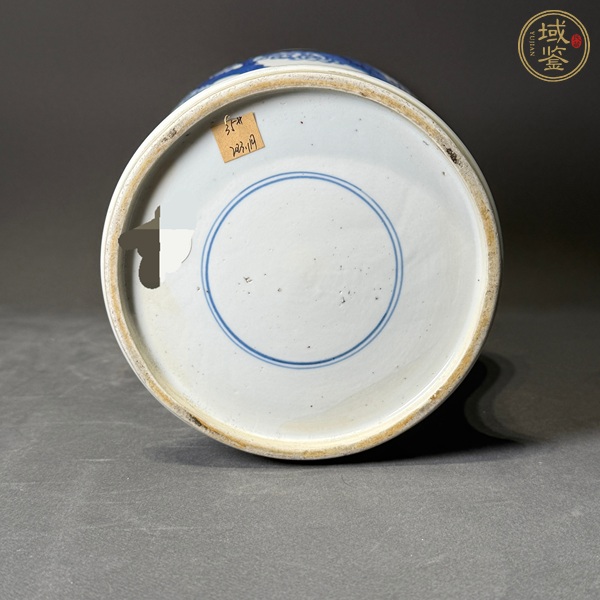 古玩陶瓷青花鳳尾尊真品鑒賞圖