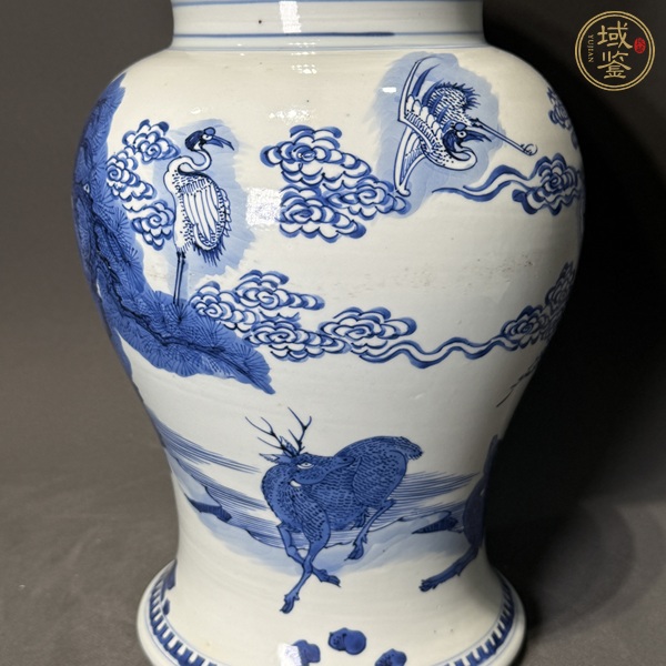 古玩陶瓷青花鳳尾尊真品鑒賞圖