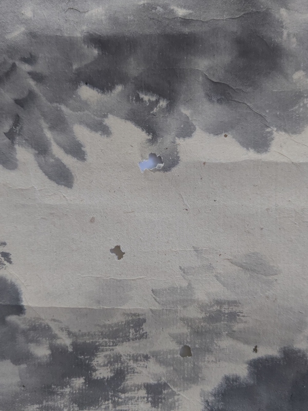 古玩字畫民國《晴雨布瀑》拍賣，當前價格280元