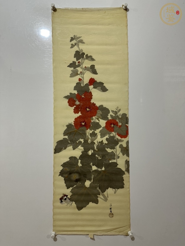 古玩創匯時期《沒骨花鳥》真品鑒賞圖