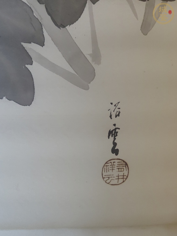 古玩字畫創匯時期《沒骨花鳥》真品鑒賞圖