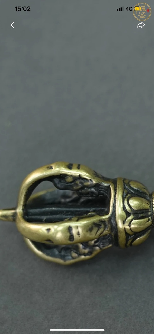 古玩金剛杵真品鑒賞圖