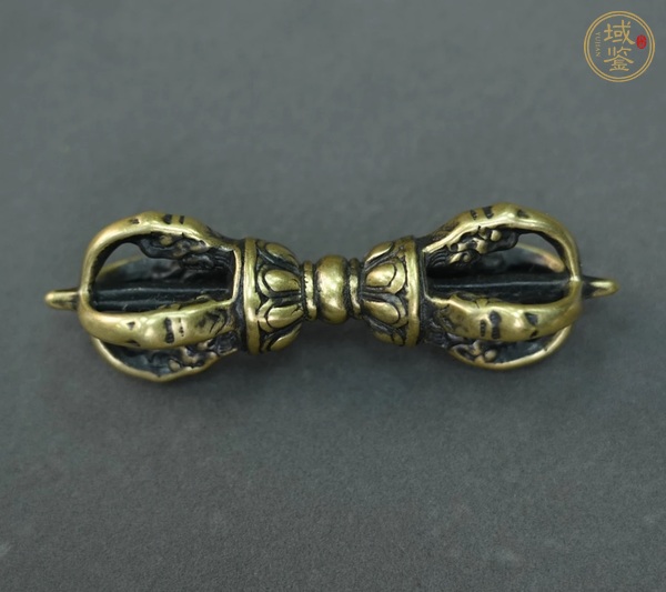 古玩銅器金剛杵真品鑒賞圖