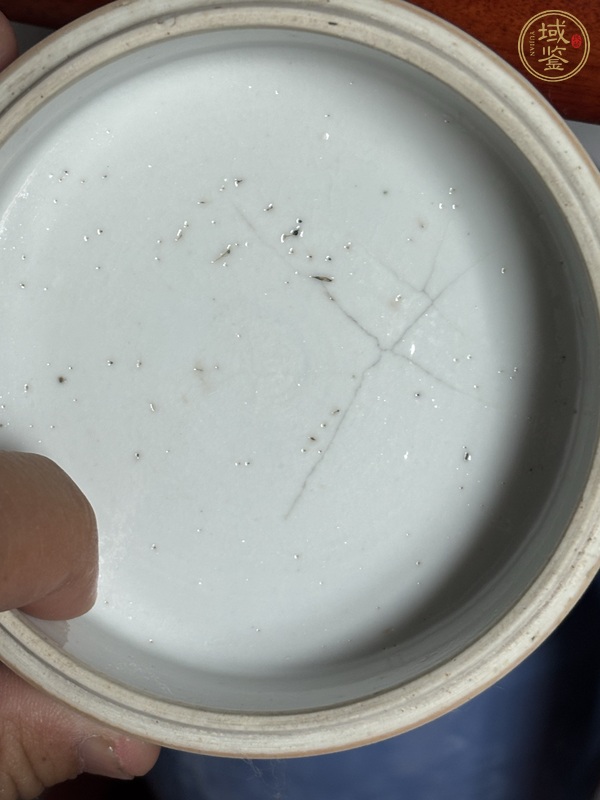 古玩陶瓷五彩人物節(jié)盒真品鑒賞圖