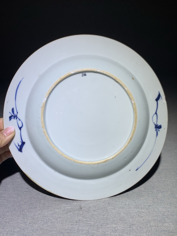 古玩陶瓷康熙青花蟾宮折桂盤拍賣,當(dāng)前價(jià)格4000元