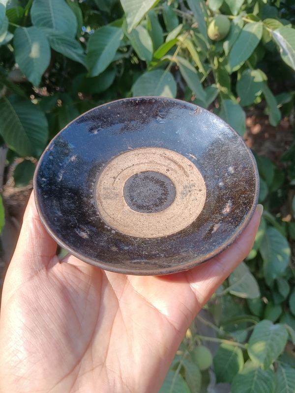 古玩轉賣元末明初～窯變黑釉茶盞拍賣，當前價格58元