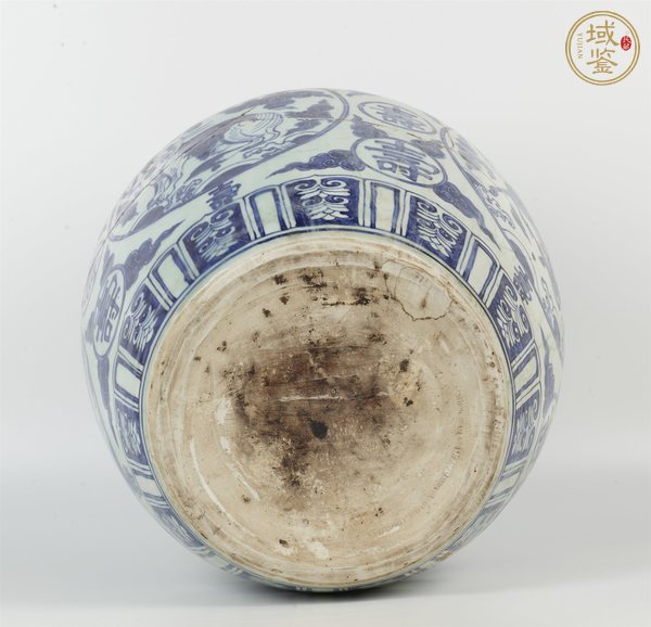 古玩陶瓷青花罐真品鑒賞圖