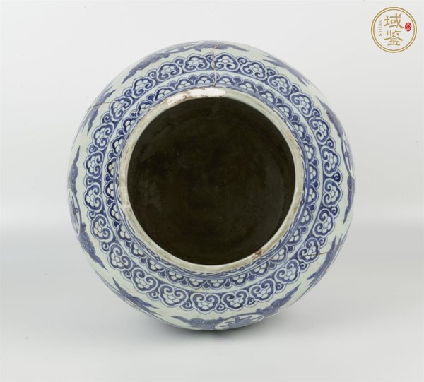 古玩陶瓷青花罐真品鑒賞圖