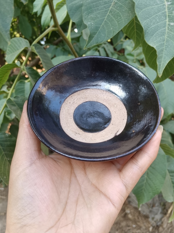 古玩轉賣元末明初～窯變黑釉茶盞拍賣，當前價格58元