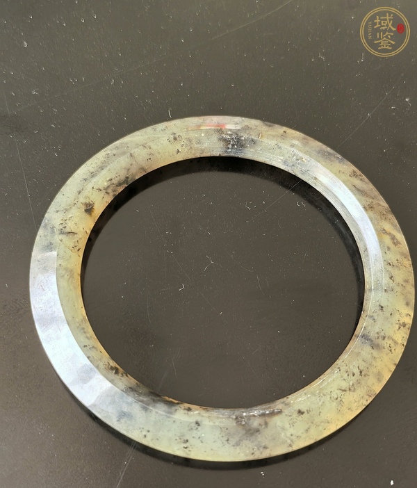 古玩玉器瑪瑙環真品鑒賞圖