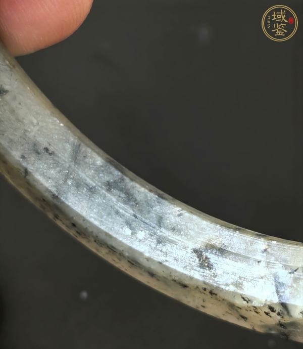 古玩玉器瑪瑙環真品鑒賞圖