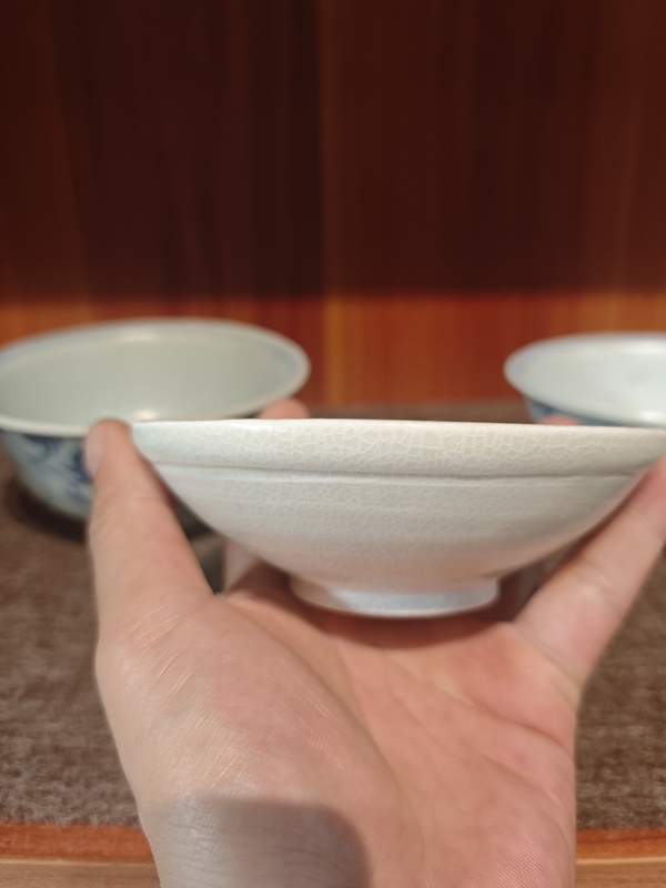 古玩陶瓷白釉唇口盞拍賣,當前價格2200元
