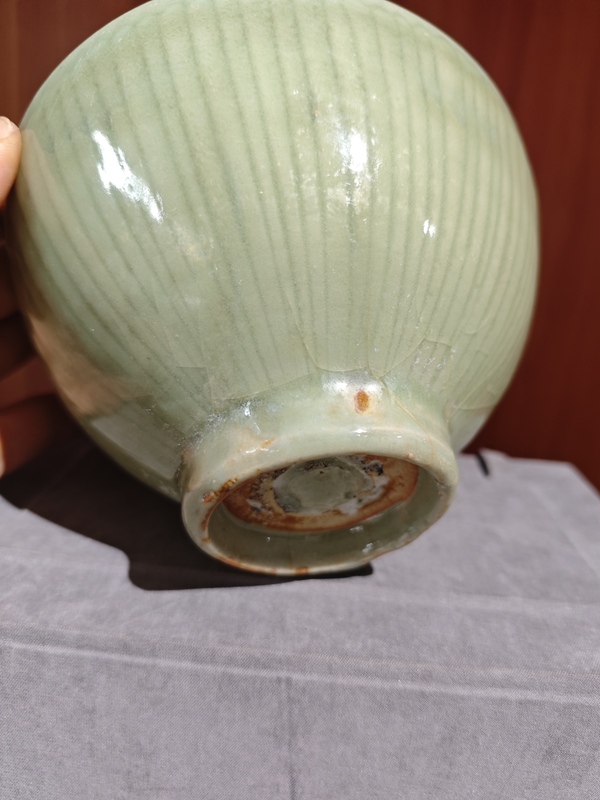 古玩陶瓷龍泉青釉深腹碗拍賣,當前價格7500元